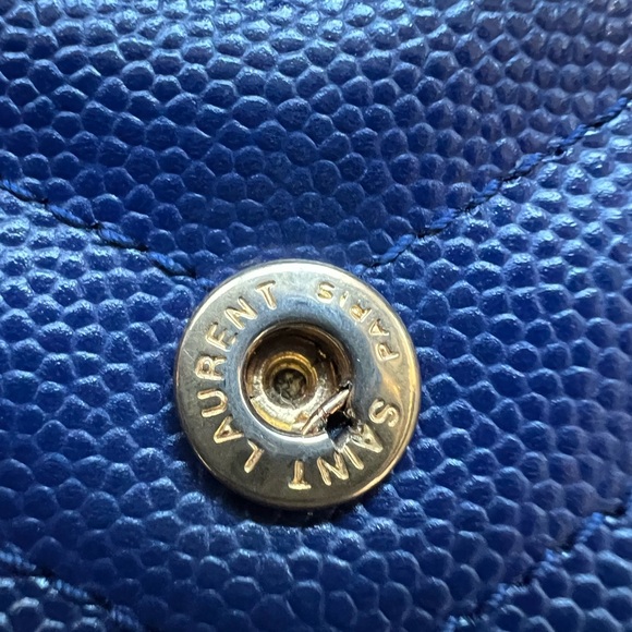 YSL cassandre envelope flap wallet on chain - Picture 7 of 15